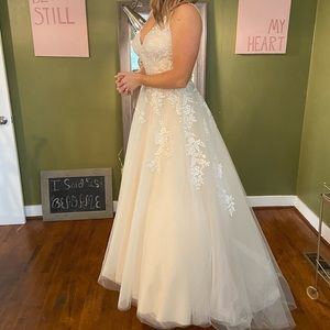 Moonlight bridal wedding dress